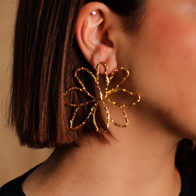 BOHO FLOWER EARRINGS