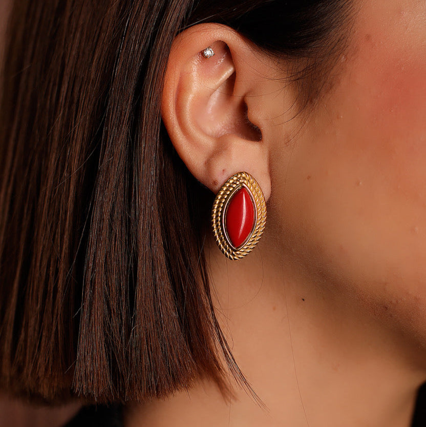 GOLDEN EMBER EARRINGS